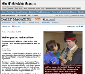 <em>Philadelphia Inquirer</em>, September 10, 2008